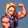 Android 18 is angry...