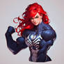 Mary Jane (Venom Costume)
