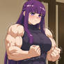 Frustration feeds Fern's muscles!
