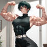 Maki shows her strength!