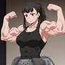 Maki's massive arms!