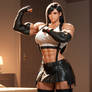 Tifa's costume is small