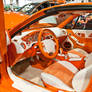 Orange Honda Crx Delsol _2