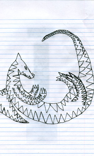 dragon drawing