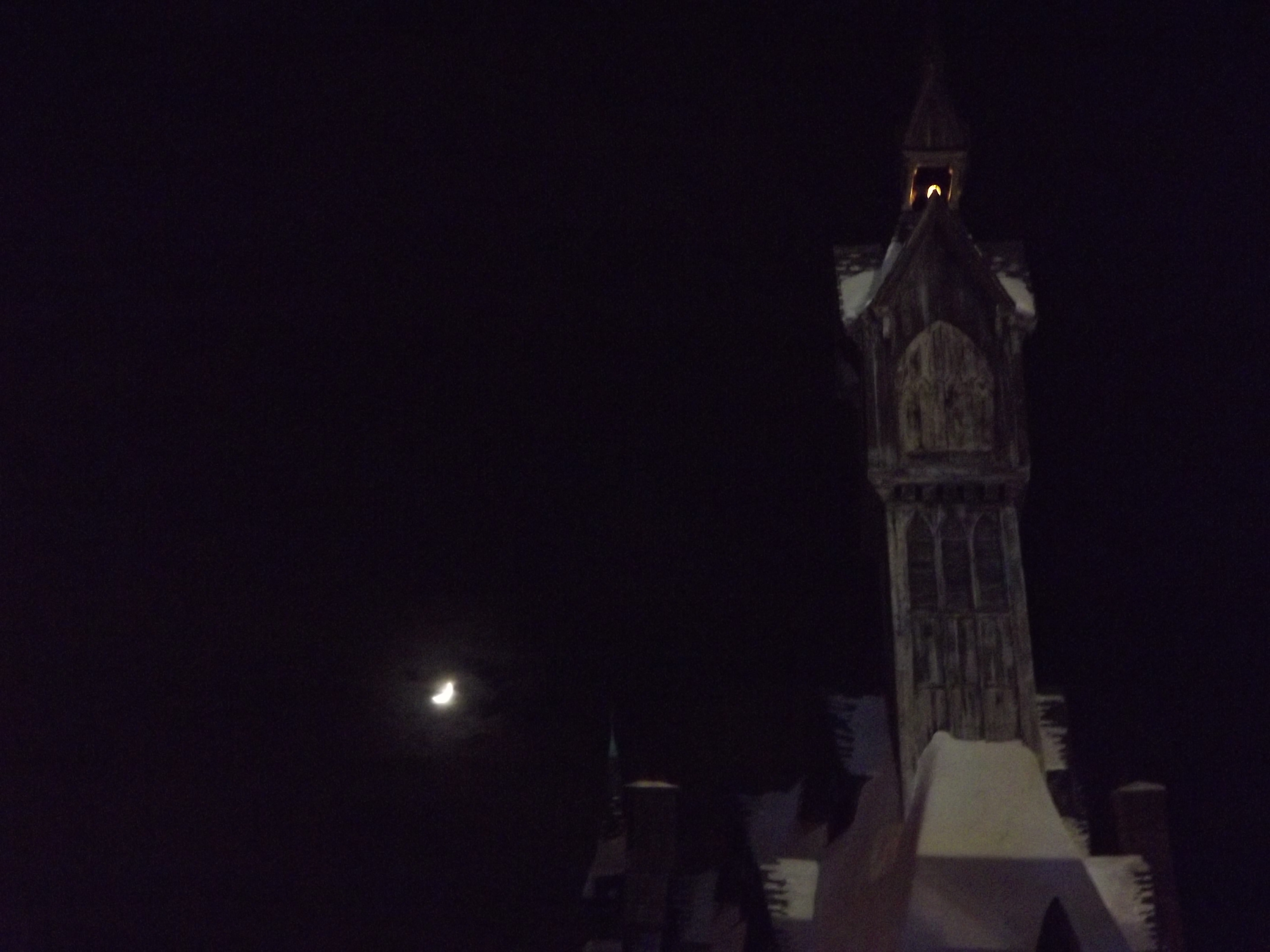 Clock Tower at Night 2