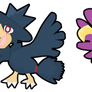 Murkrow and Shiny Murkrow!