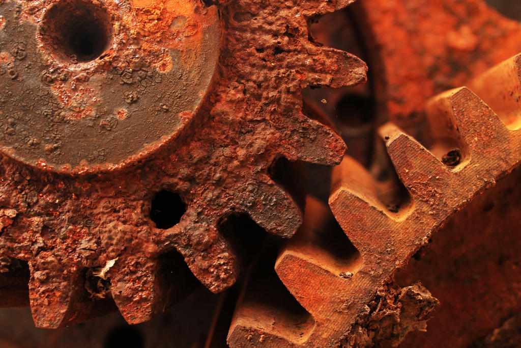 Rusting Cogs (rusted cogs) by delpanoz on DeviantArt