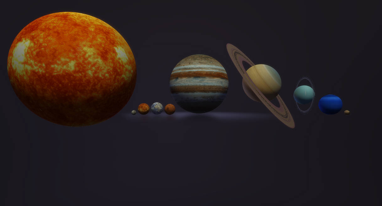 Solar system (Wallpaper) by merarslan on DeviantArt