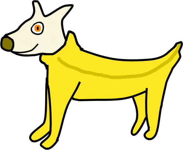 Banana Dog adoptable