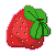 Strawberry pixel Practice Avatar Sized