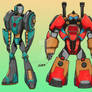 Transformers Animated:  Longshot and Rook