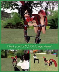 Thank you for 5,000 page views! by Aksanka93