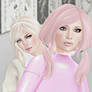 I'm and Midzi - two dolls