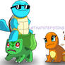 Kanto Starters