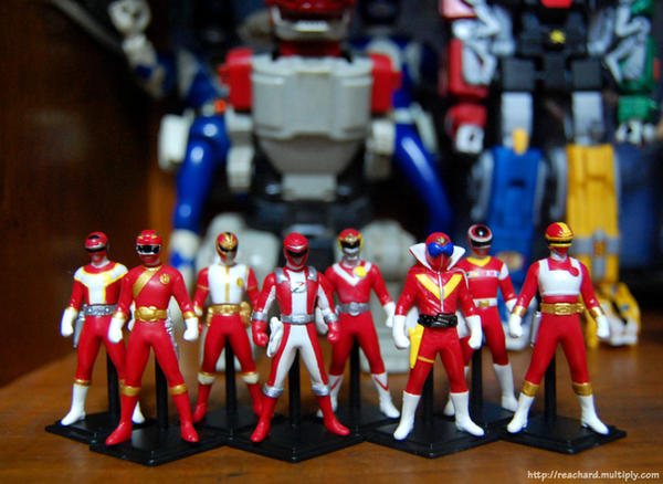 Red Sentai Volume 1 by pushingthelimits on DeviantArt