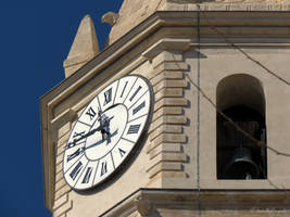 Marseille horloge du quartier du Panier