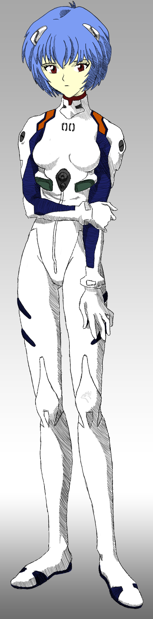 Rei Ayanami Sketched