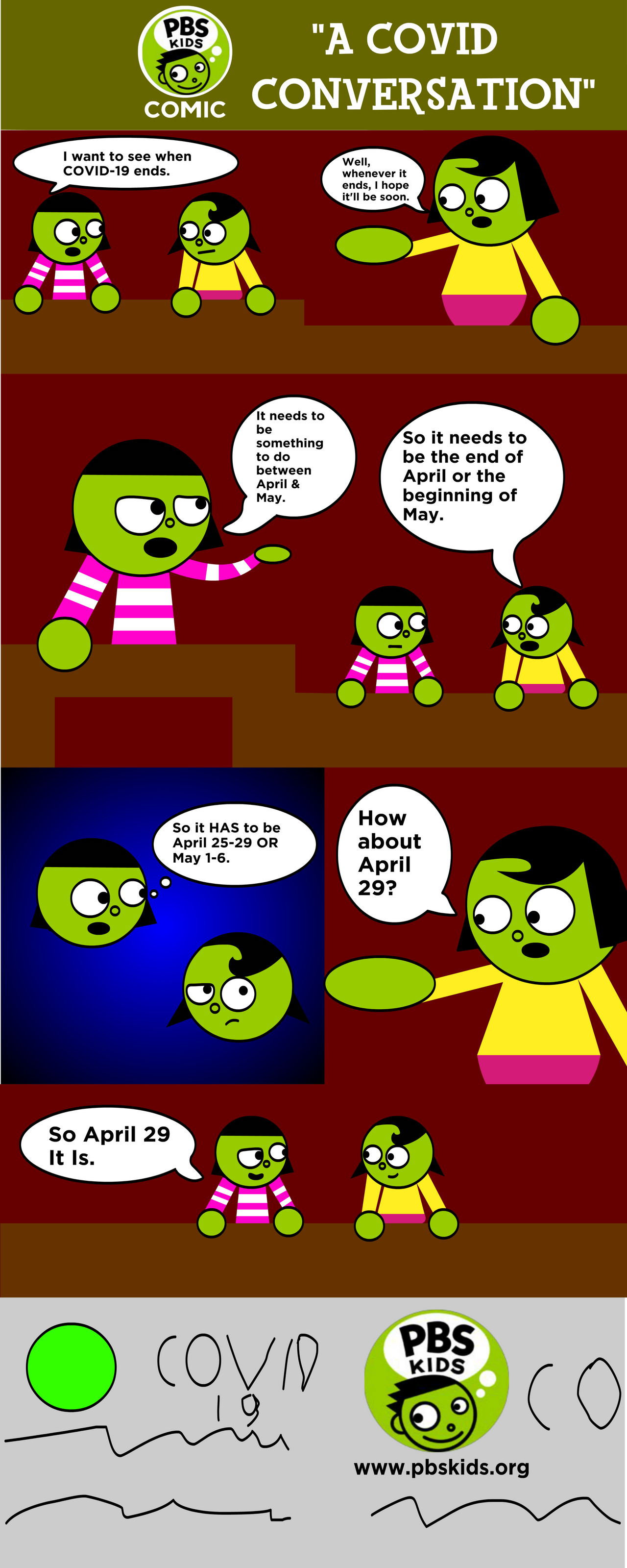 PBS Kids Comic A COVID Conversation by tylerthetcffan2018 on DeviantArt