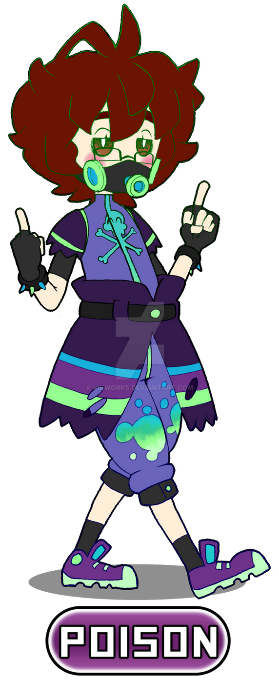 Pokemon Type Poison By VIKworks On DeviantArt pokemon-type-poison-by-vikworks-on-deviantart