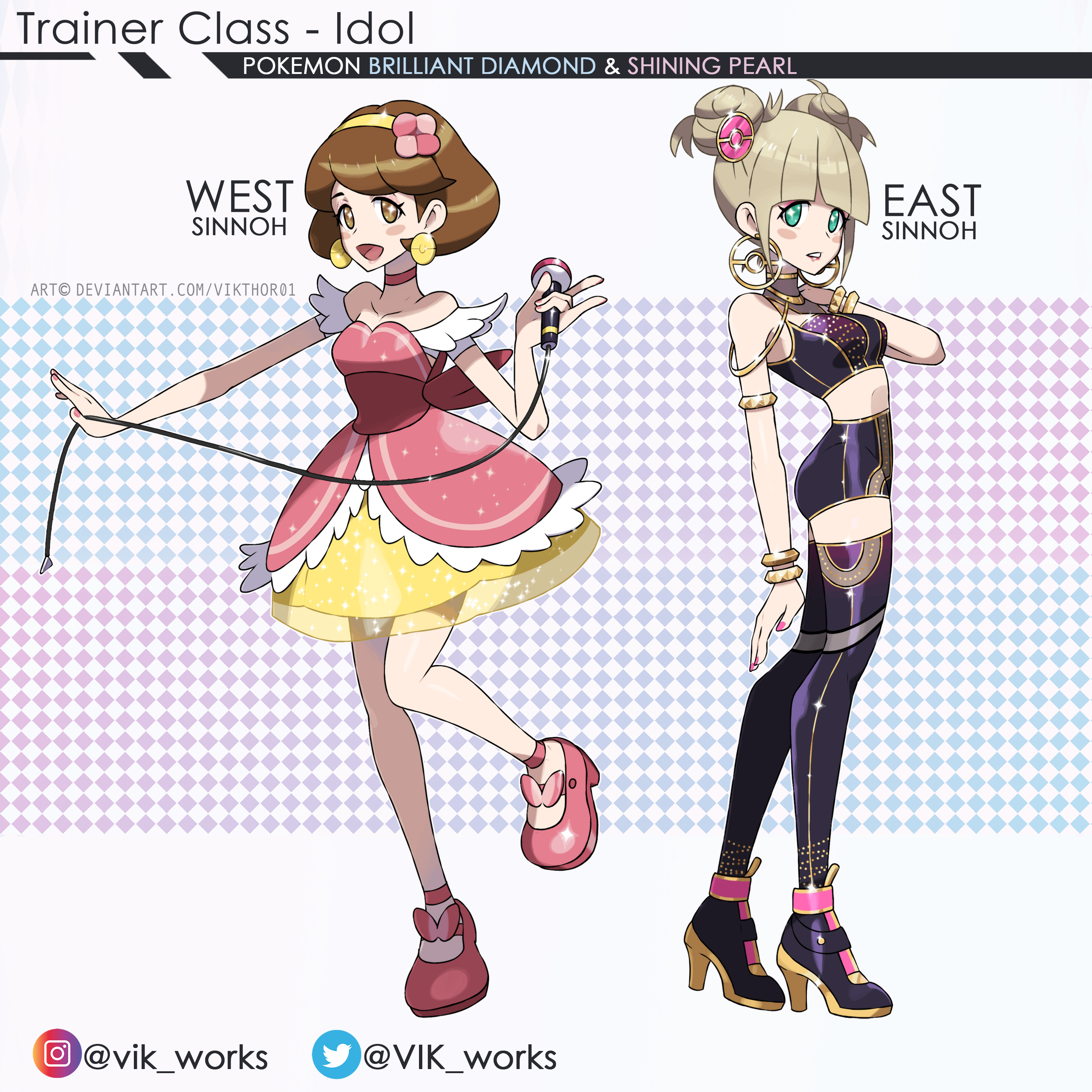 Characters [Pokemon Brilliant Diamond and Shining Pearl] [Mods]