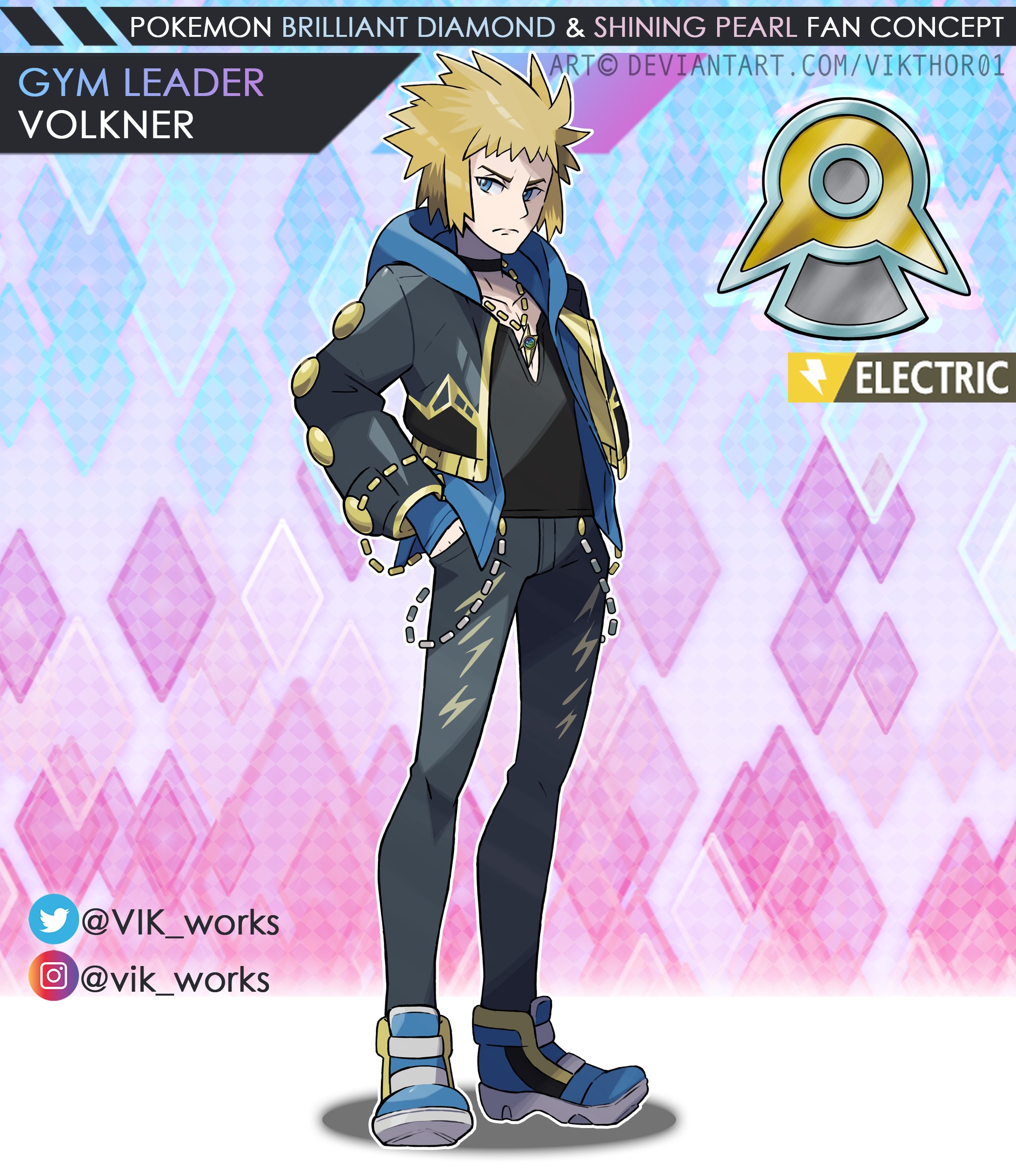 Volkner Rocks Pokemon Volkner