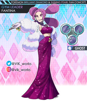 Pokemon Brilliant Diamond Shining Pearl Fantina