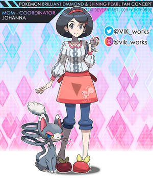 Pokemon Brilliant Diamond Shining Pearl johanna