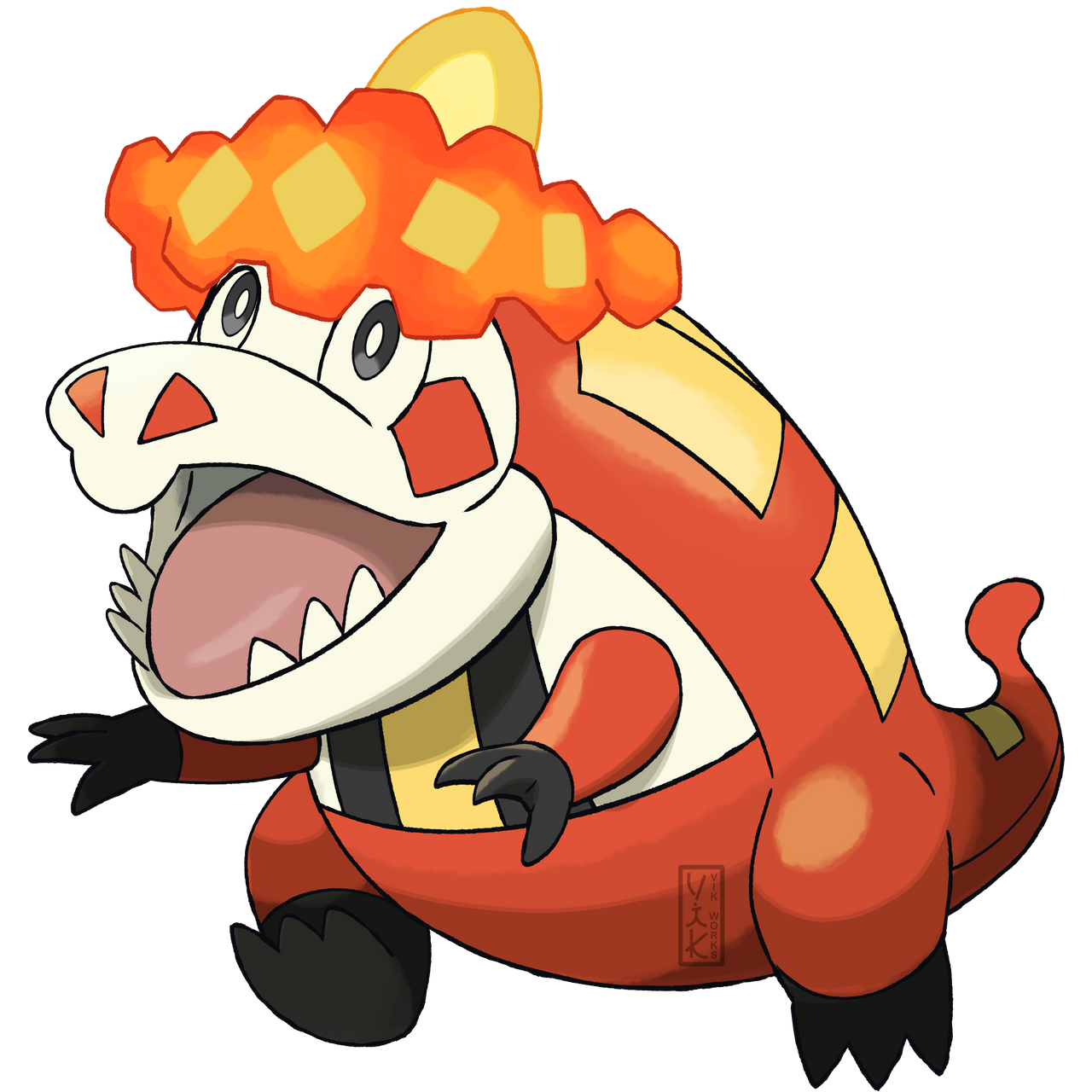 Crocelor Crocalor by VIKworks on DeviantArt