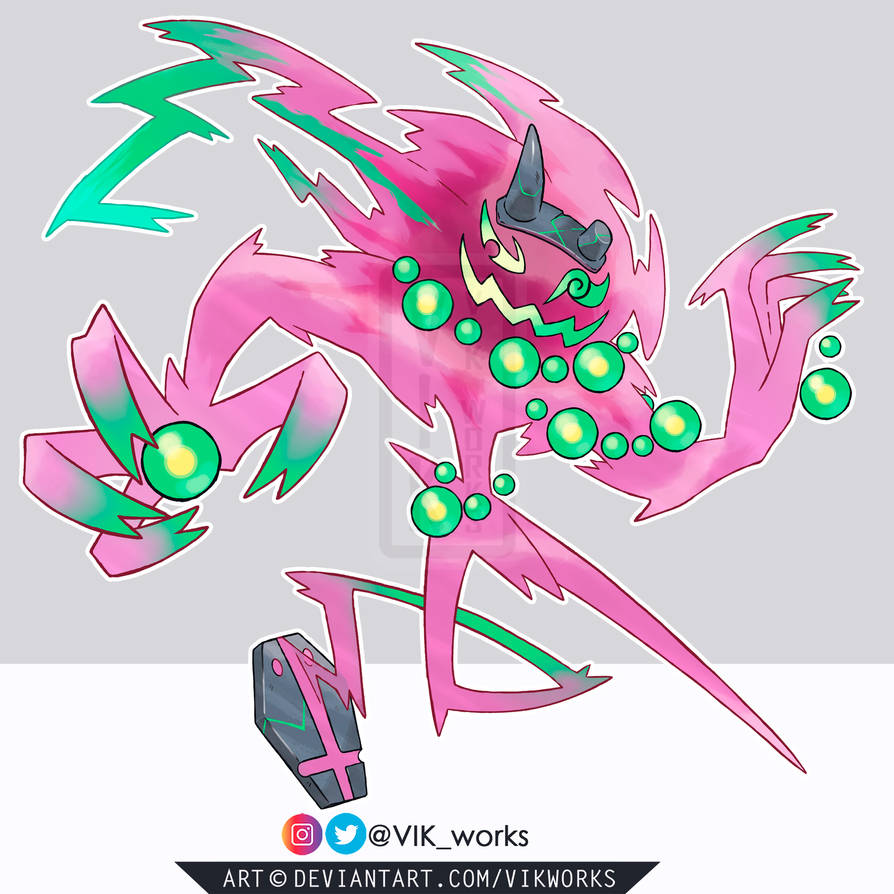 Spirit Vari Evolution Pokemon Spiritomb Evolution Regional Variant by VIKworks on DeviantArt