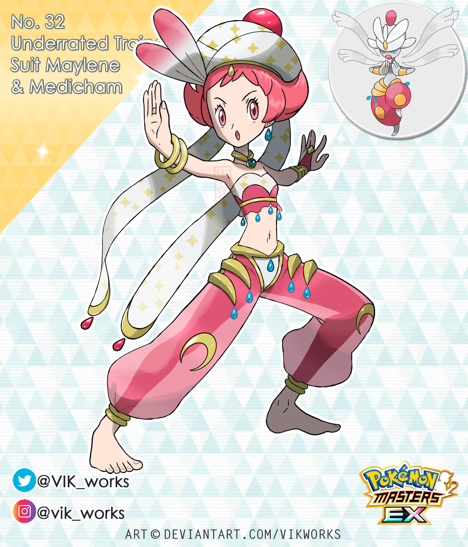 Maylene Pokemon Masters EX suit maylene by VIKworks on DeviantArt