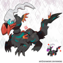 Pokemon Darkrai Paradox Primitive Form