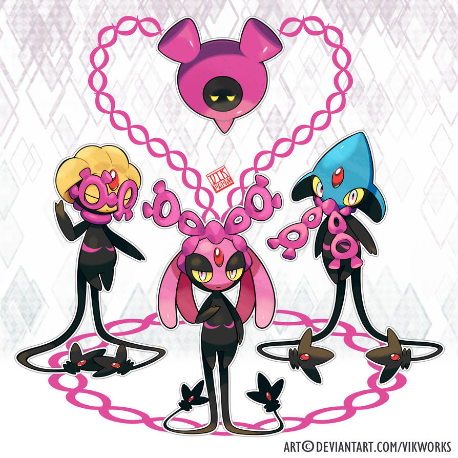 Pokemon Dokutaro Uxie Mesprit Azelf by VIKworks on DeviantArt