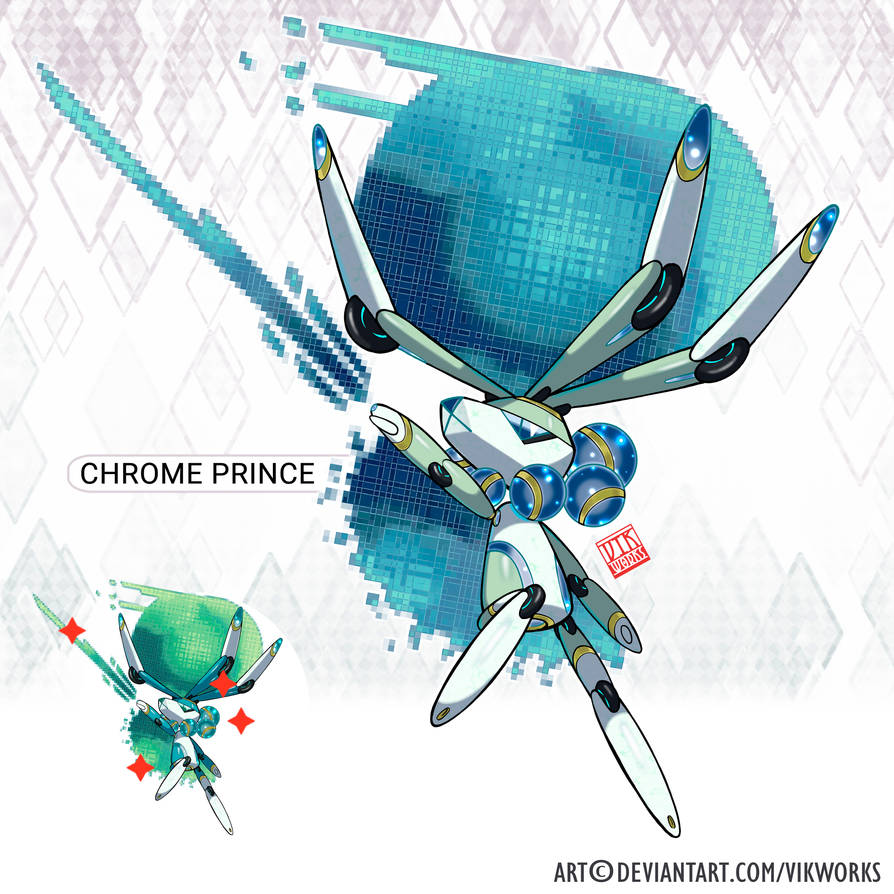 Pokemon Calyrex Paradox Regional Variant by VIKworks on DeviantArt