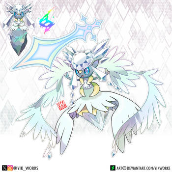 Pokemon Mega Diancie Regional Variant