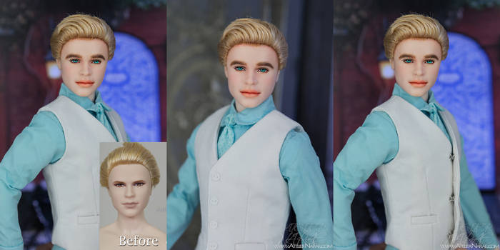 Edward - OOAK Handpainted doll