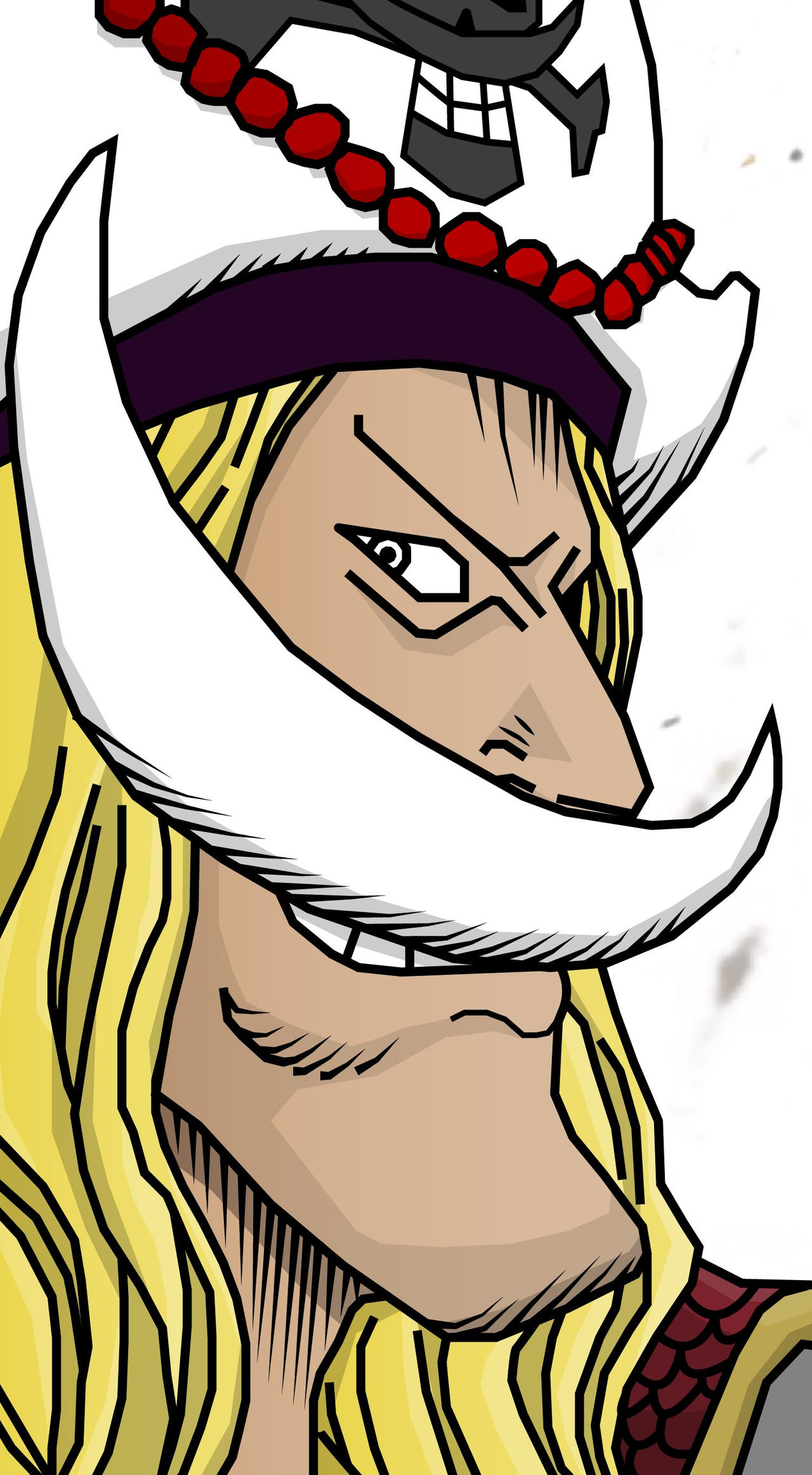 One Piece Chapter 964 Coloring White Beard By Kozuki566 On Deviantart