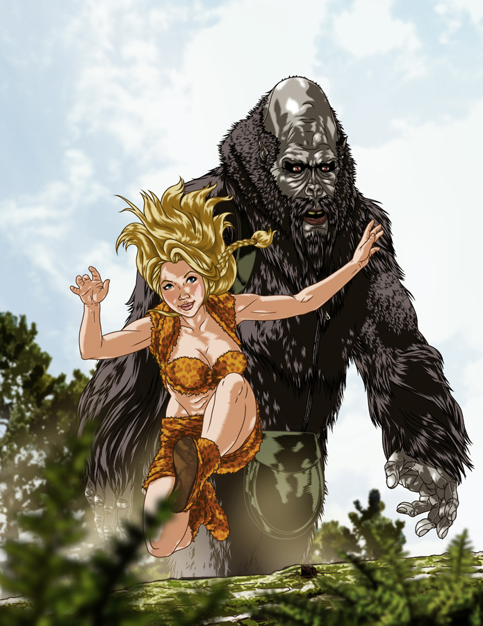 RETROSTAR - Jungle Jaena and Buddy Bigfoot