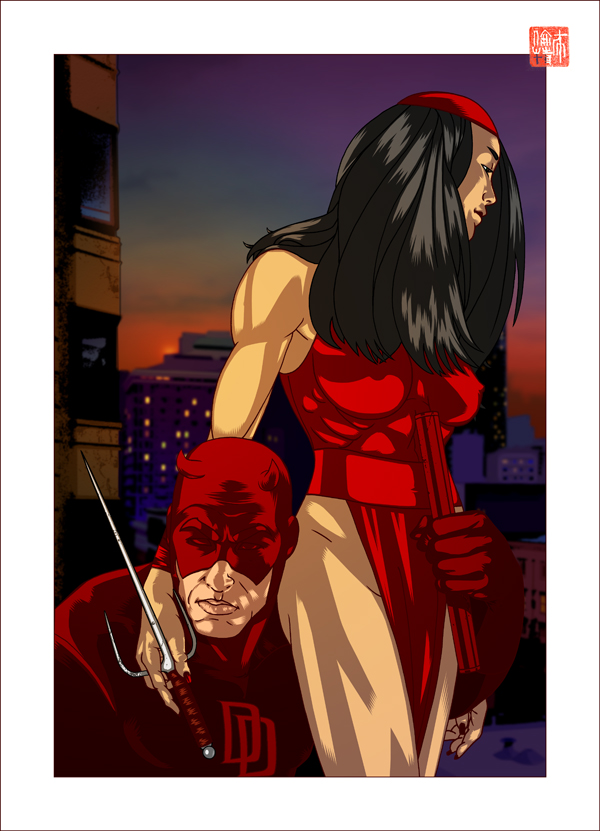 Daredevil + Elektra