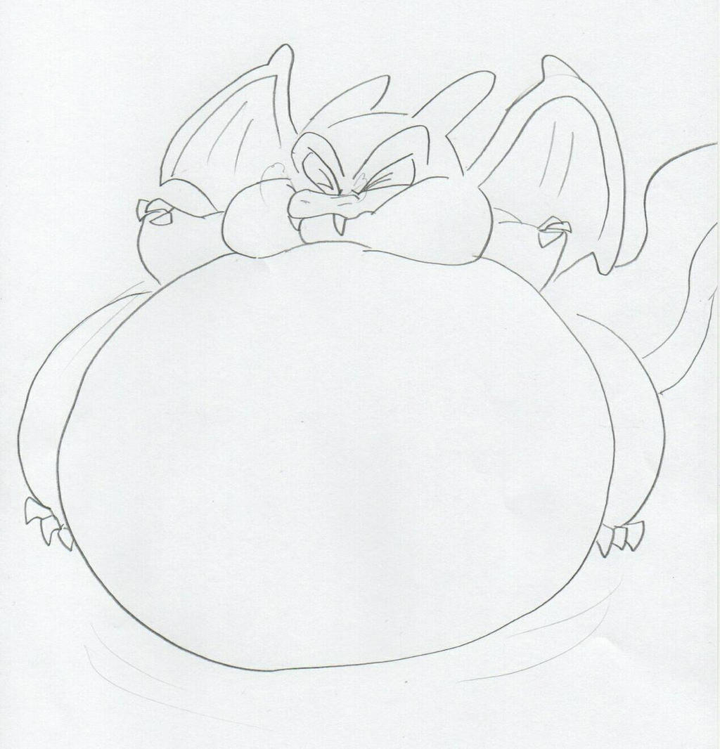 Chara Inflate Request: Charizard inflation part 6 by COMIC-FIRUKO on DeviantArt