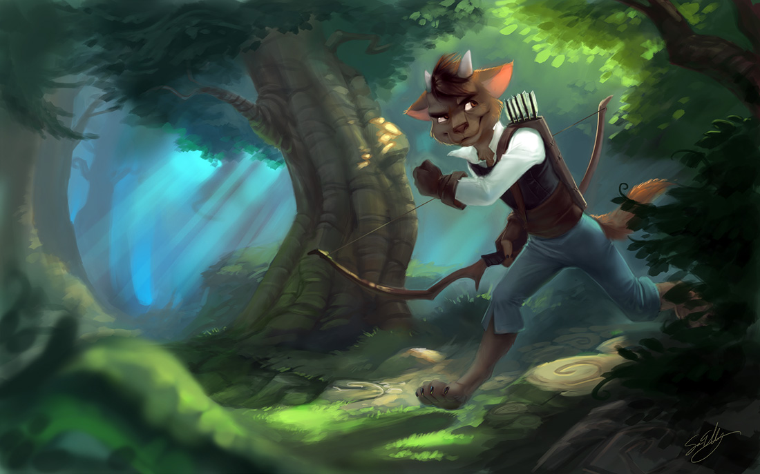 Hunting by artsangel