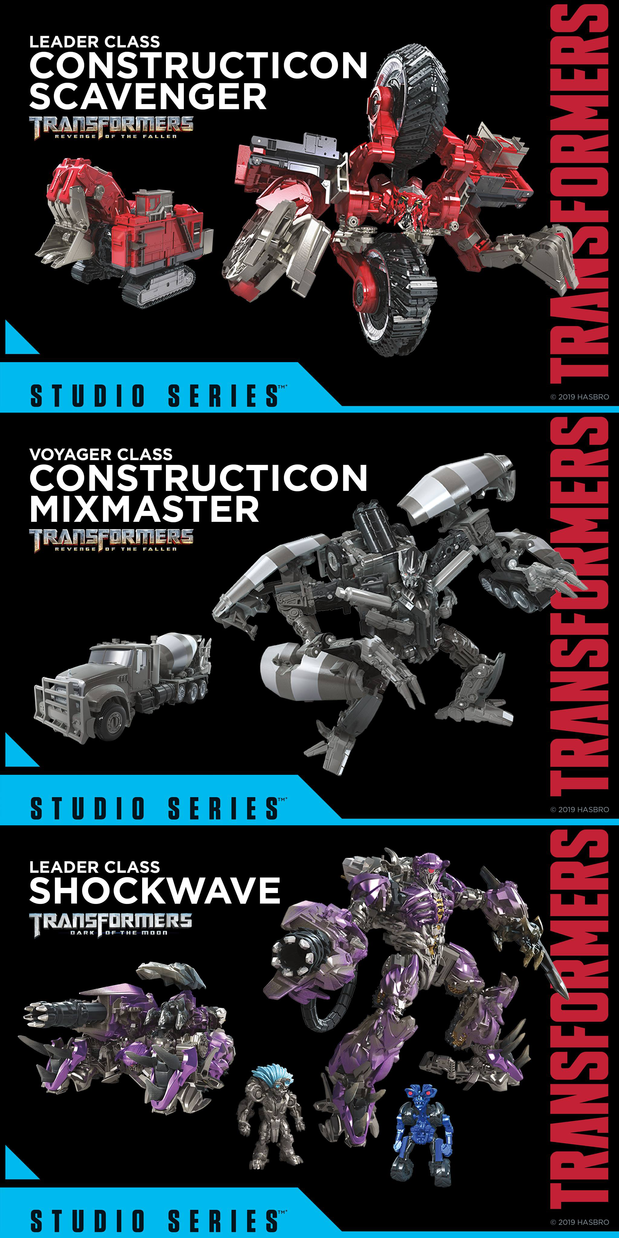 New Transformers Studio Series Figures by MEGATRON RETURNS on