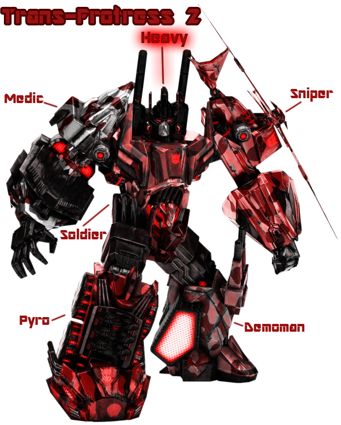 TransAvengers: MegatronRed Skull by spunkbrat on DeviantArt