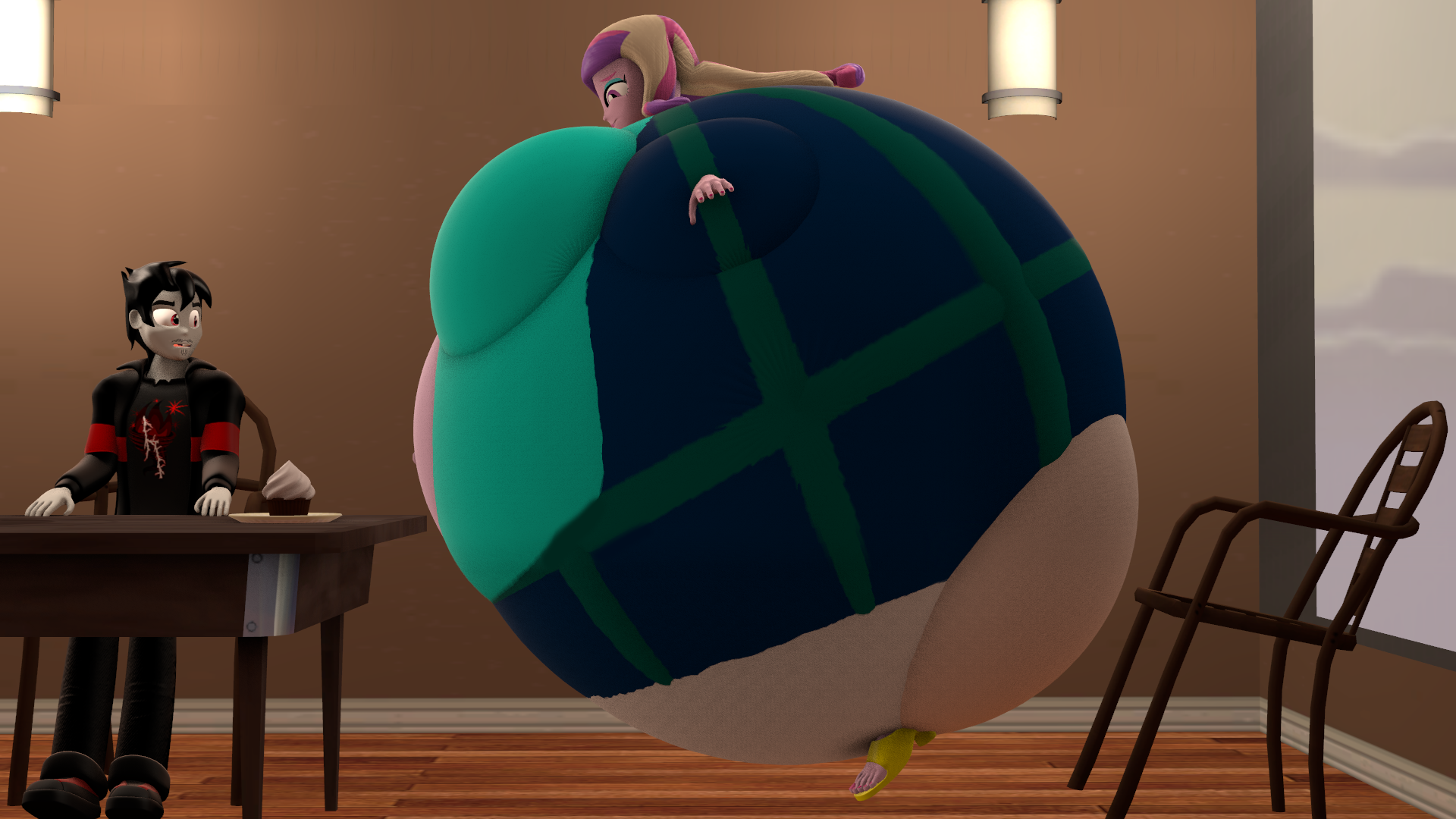 Macro Inflation Deviantart Cadance's Marge Inflation by MEGATRON-RETURNS on DeviantArt