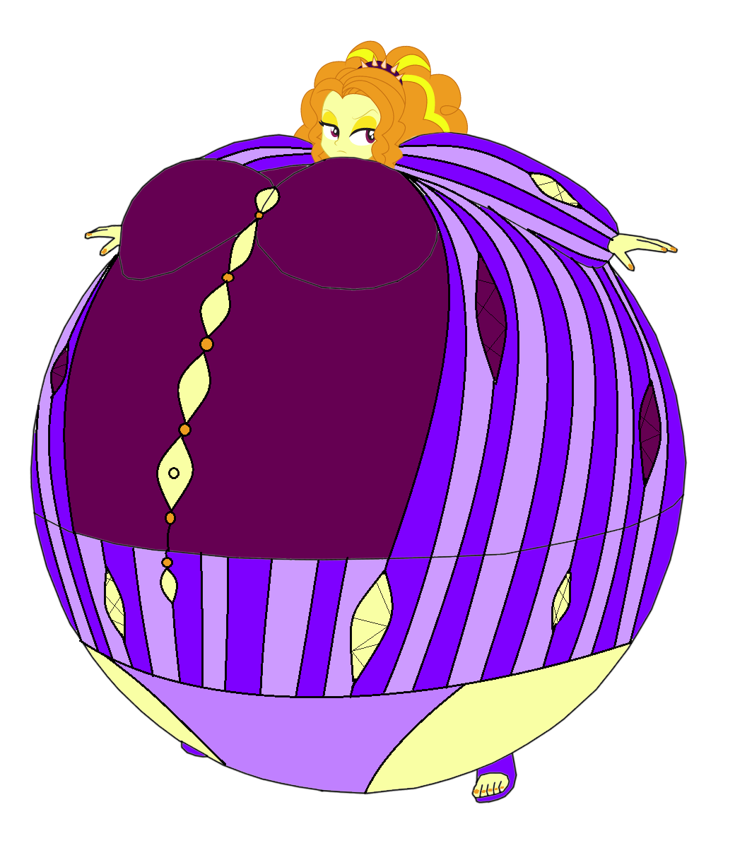 Macro Inflation Deviantart Adagio's Aunt Marge Inflation by MEGATRON-RETURNS on DeviantArt