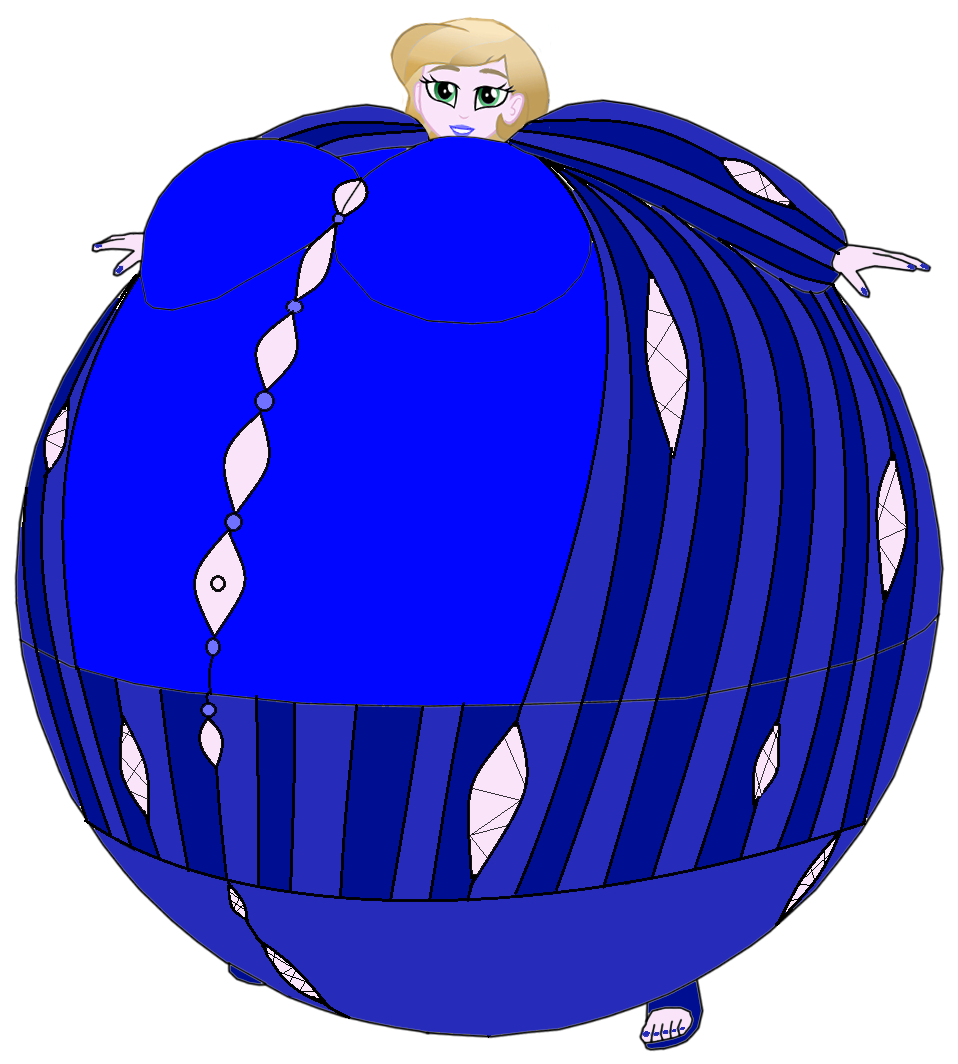 Violet Beauregarde's Aunt Marge Inflation by MEGATRON-RETURNS on DeviantArt