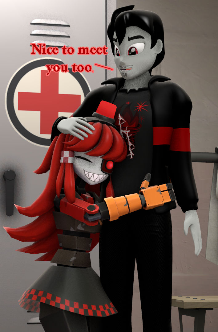 Flame Meets Mini Sentry by MEGATRON-RETURNS on DeviantArt