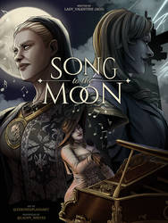 Cover Art for RE Fan Fiction 'Song to the Moon'