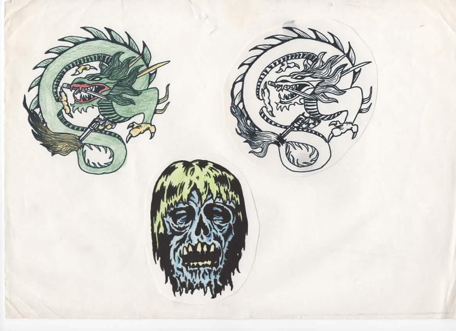 The Crying Freeman Tattoo And A Rob Zombie One! by AParasiticCyst on DeviantArt