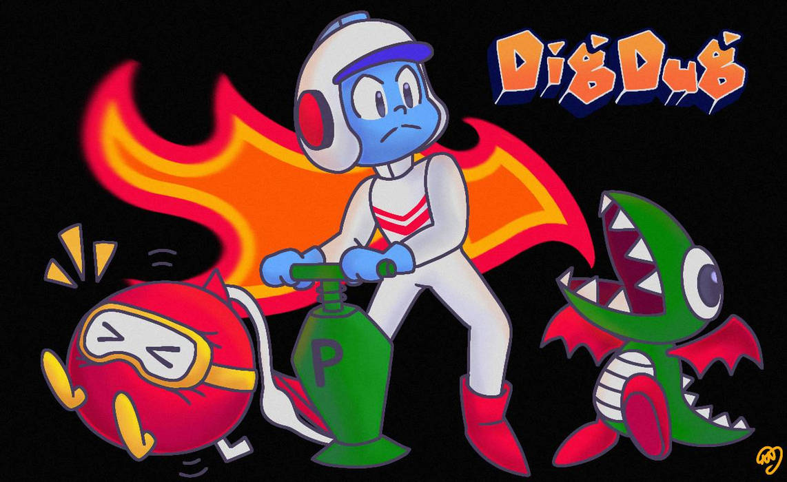 Dig Dug by UNTlZlO on DeviantArt