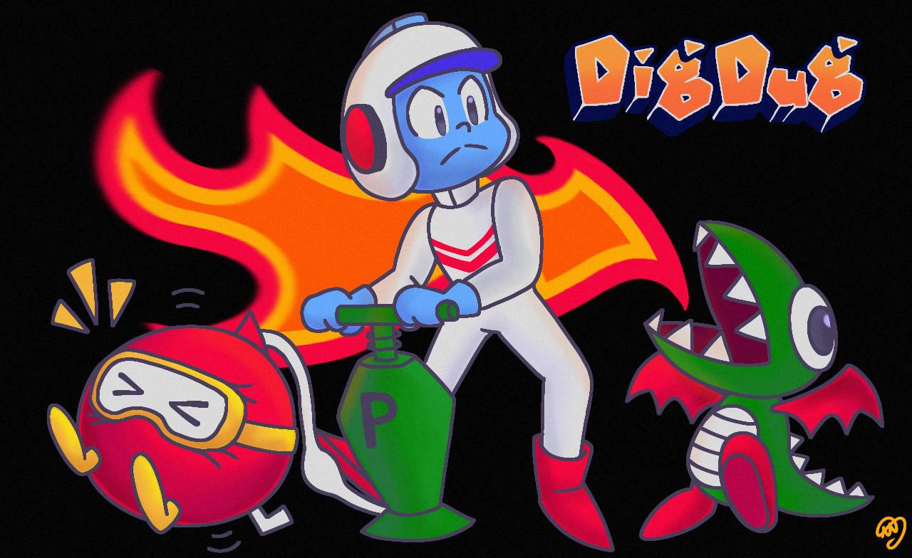 Dig Dug by UNTlZlO on DeviantArt